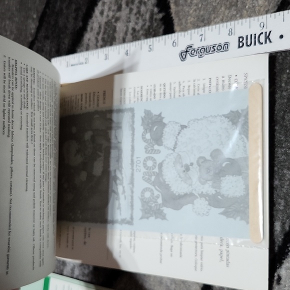 VINTAGE 1997 LOEW CORNELL INDOOR OUTDOOR HOILDAY RUB-ON TRANSFERS BUNDLE - Picture 9 of 16